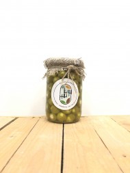 Green olives with Labneh Olives vertes au fromage blanc Mounet Nmeir 450g