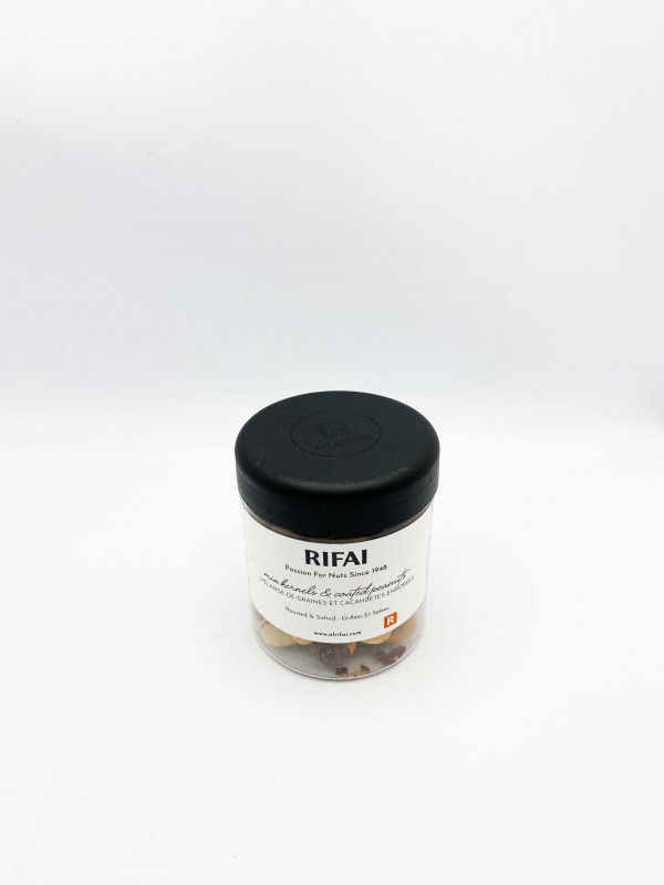 Jar Mix Kernels Krikri Pot de mélange apéritif de luxe Rifai 90g