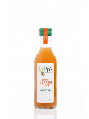 Apple & Carrot Juice Jus de pomme et de carottes Le Pré  0,25L
