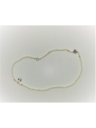 White Pearls Bracelet with Enamel Cedar Katter Khayrk