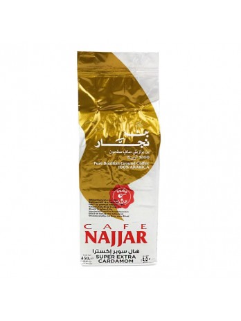 Café Super Extra Cardamome Gold Najjar 450g