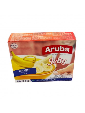 5x Jelly banana Jello banane Aruba 85g