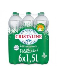 Pack de Cristaline Gazeuse ( 6 x 1.5 L )
